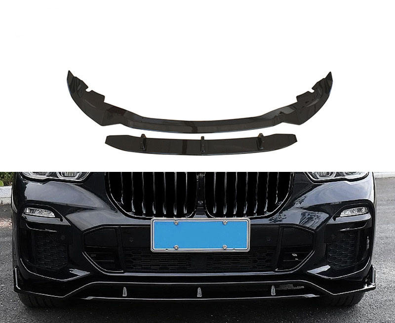 BMW X5 G05 Pre LCI 2019 - 2023 Front Bumper Splitter Lip Gloss Black | DA Design