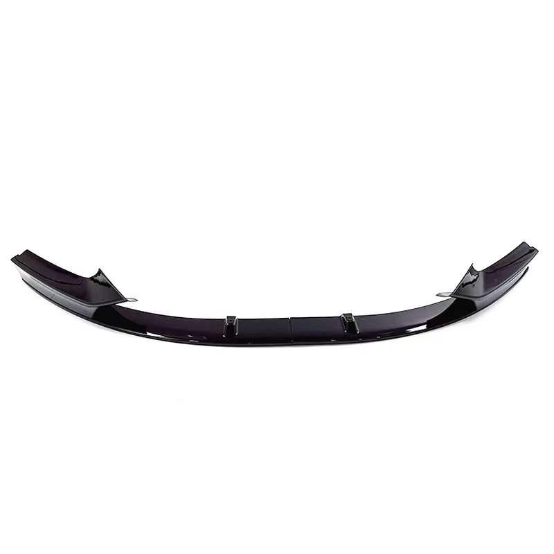 BMW 2 Series F22 F23 2014 - 2021 Front Bumper Splitter Lip Gloss Black | DA Design