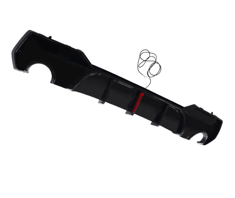 BMW 4 Series G22 Coupe 2020-2025 Gloss Black Diffuser With LED Light | DA Design