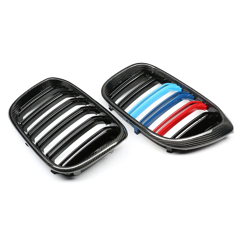 BMW X4M F98 Carbon Fibre Double Slat Kidney Grilles (2019 - 2021) DIVERSION