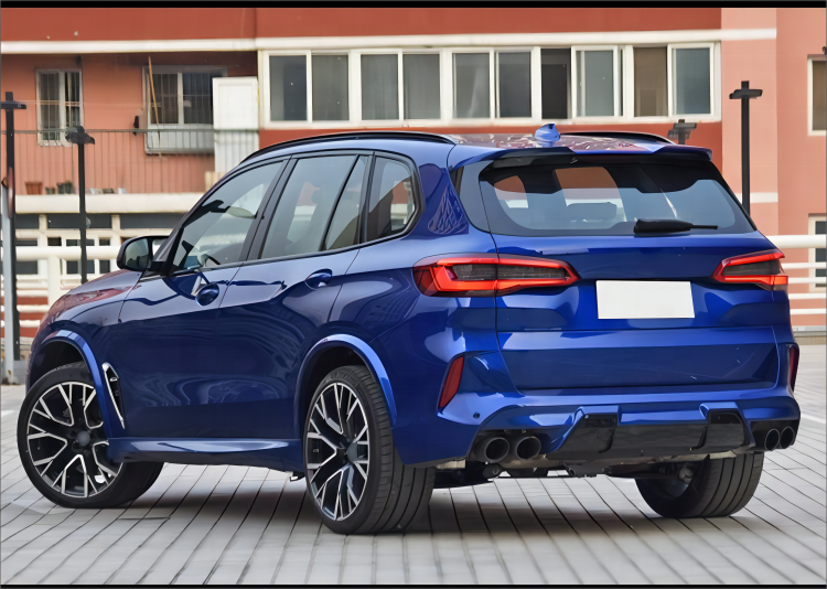 BMW X5 G05 2018+ X5M Style Rear Roof Spoiler Gloss Black | DA Design