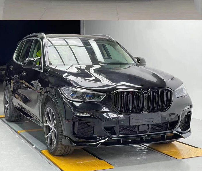 BMW X5 G05 Pre LCI 2019 - 2023 Front Bumper Splitter Lip Gloss Black | DA Design