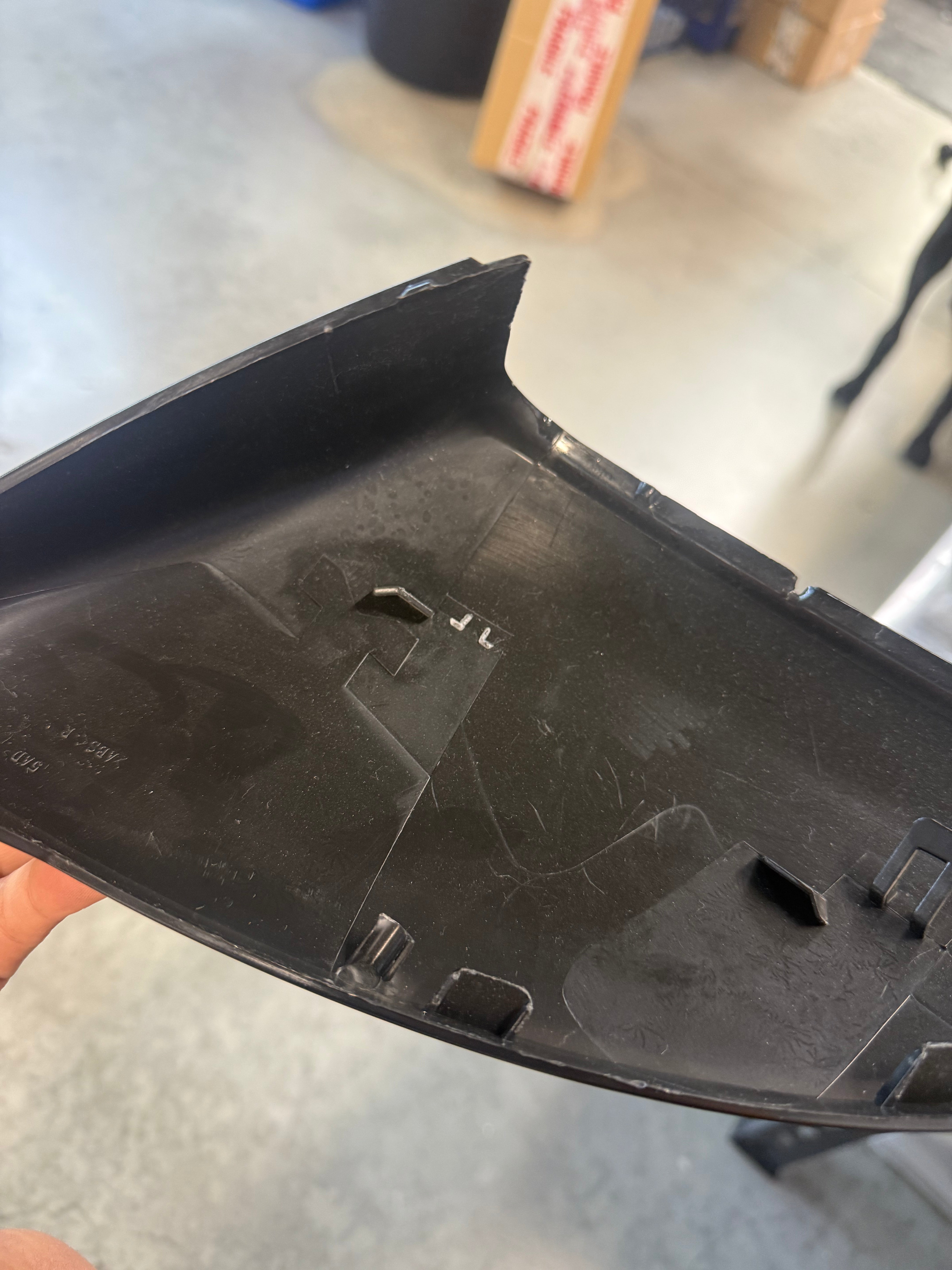 **CLEARANCE** Volkswagen Golf MK7/7.5 Wing Mirror Covers in Gloss Black (2013-2019)