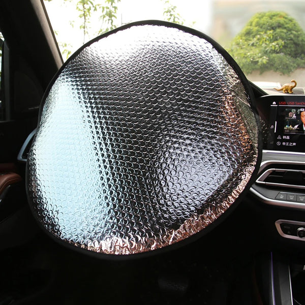 Custom Steering Wheel Heat Protection Cover / Sun Shade