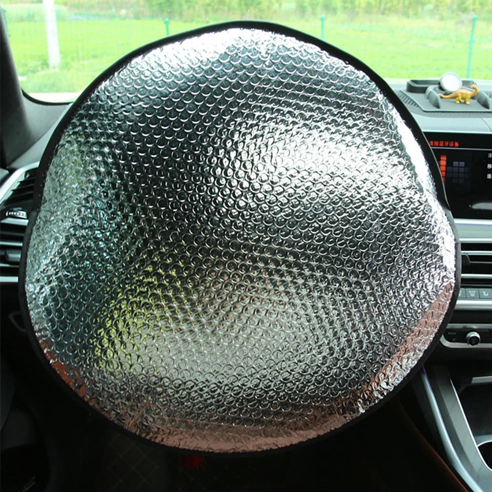 Custom Steering Wheel Heat Protection Cover / Sun Shade