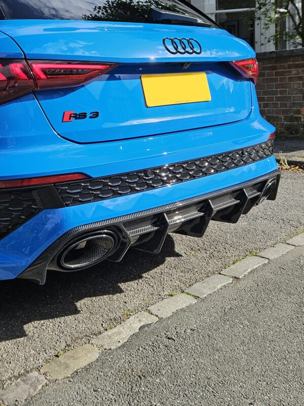 AUDI RS3 8Y CARBON FIBRE DIFFUSER