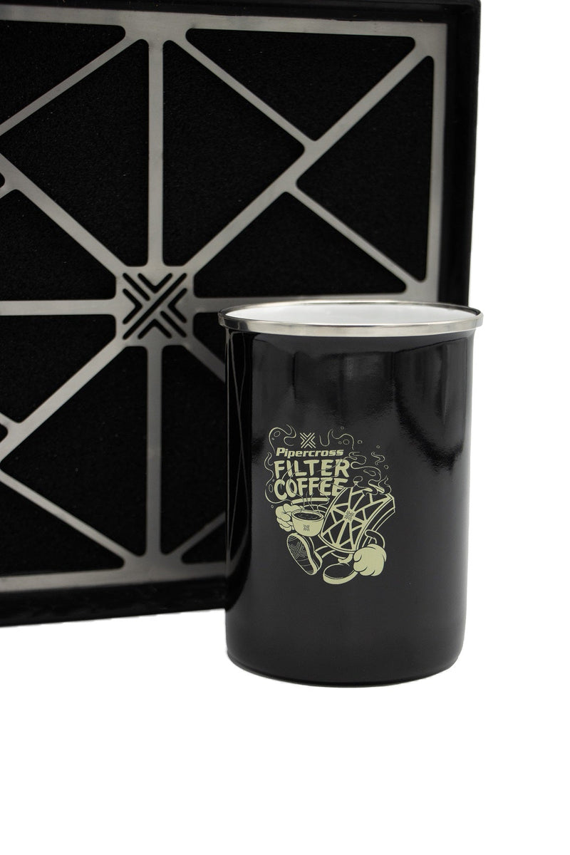 Pipercross Filter Coffee Tin Mug