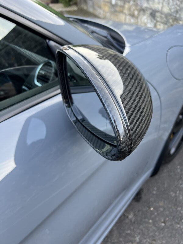 Porsche Carbon Fibre Mirror Cover Replacements 718 Cayman GT4