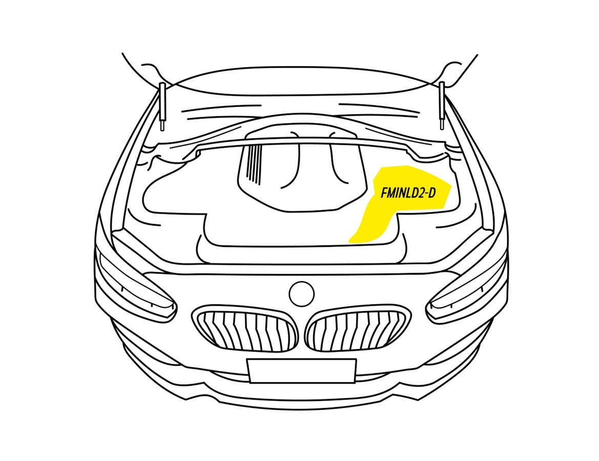 Carbon Fibre Inlet Duct for BMW F chassis (1 Series, 2 Series, 3 Series, 4 Series, 5 Series)