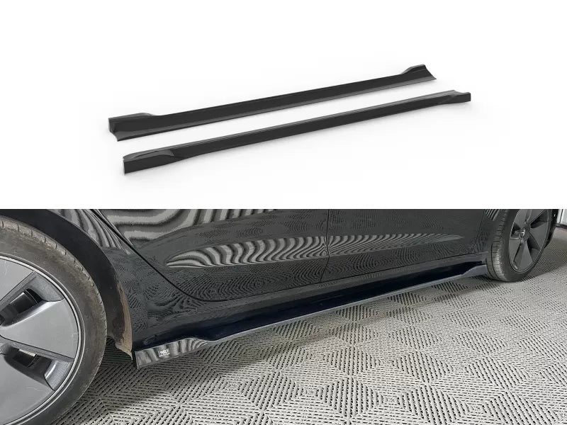 Side Skirts Extensions Tesla Model 3 Mk1 / Mk1 Facelift