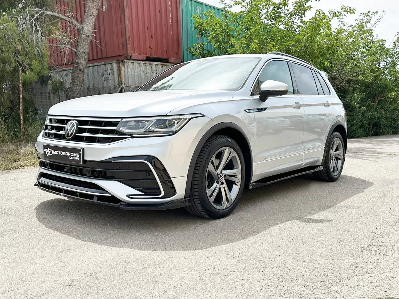 Side Skirts Extensions Volkswagen Tiguan R / R-Line Mk2 Facelift (2020-2024)