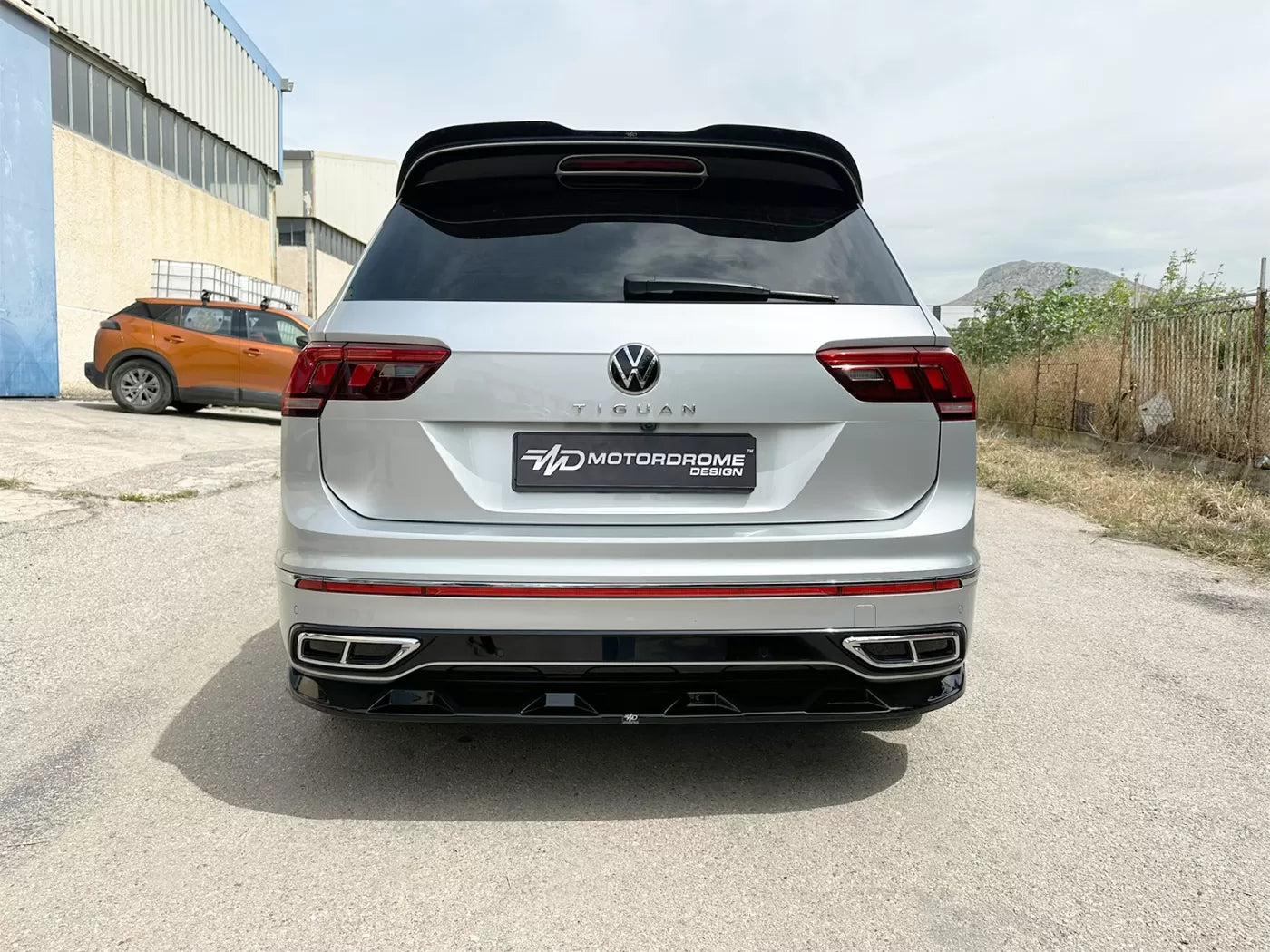 Rear Splitter Volkswagen Tiguan R-Line Mk2 Facelift (2020-2024)