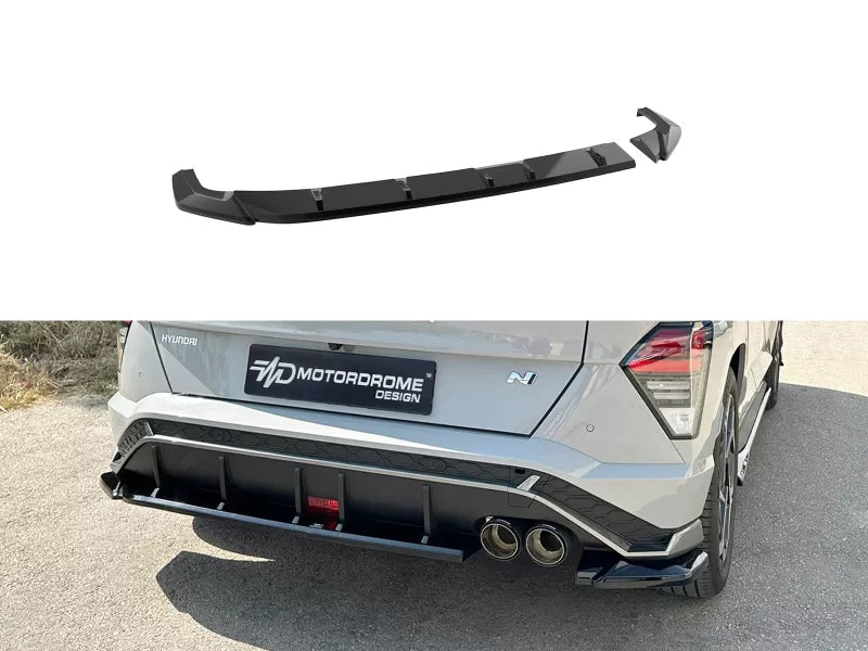 Rear Splitter Hyundai Kona N-Line Mk2
