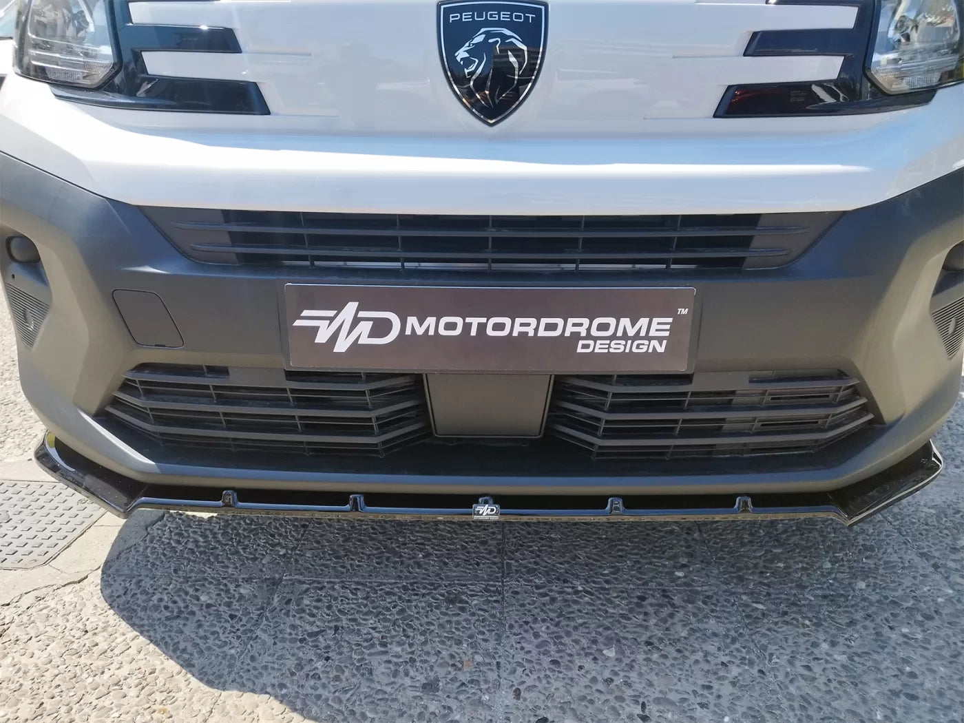 Front Splitter Citroen Berlingo L2 Mk3 Facelift / Peugeot Partner L2 Mk3 Facelift