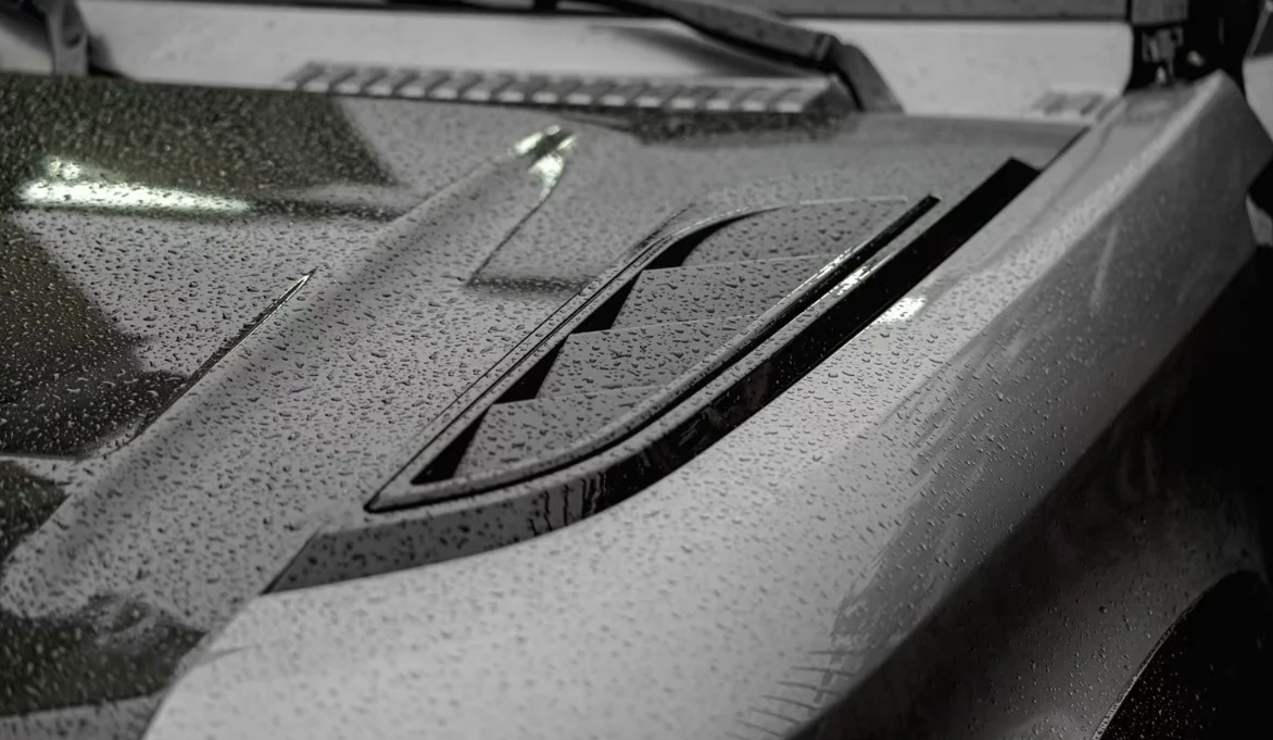 LAND ROVER DEFENDER BONNET AIR VENT COVERS SUITABLE FOR  90 110 L663 2020