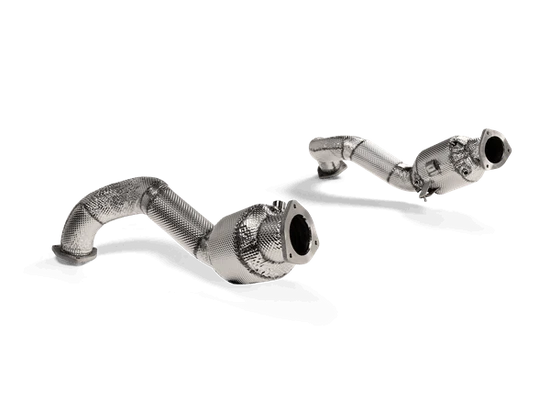 Porsche 718 Cayman GT4 RS / Spyder RS | Akrapovic | Link Pipe Set (Titanium)