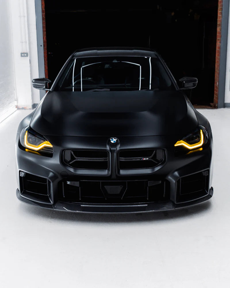 TREVORA BMW G87 M2 TR87 Pre-preg Carbon Fibre Flat Front Splitter (2023+)
