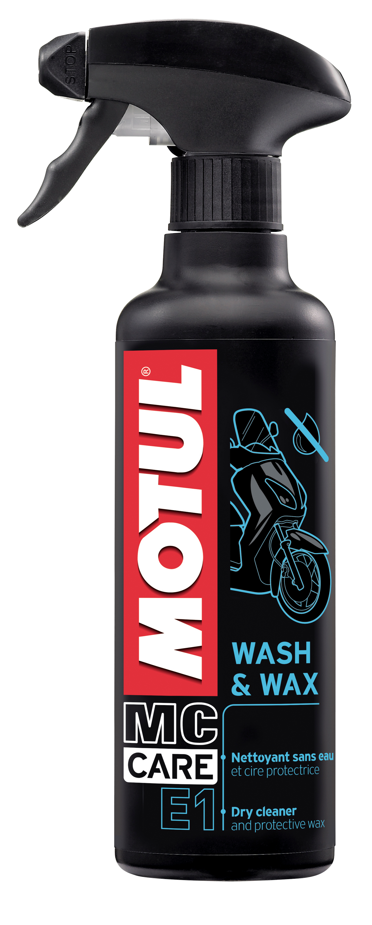 Motul E1 WASH & WAX 400ML Cleaner