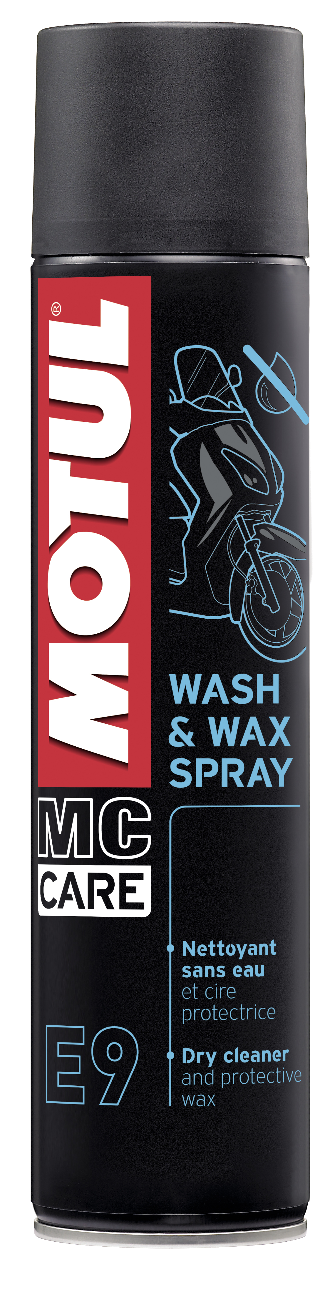 Motul E9 WASH & WAX AEROSOL 400ML Cleaner