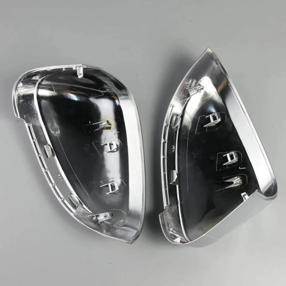 Audi A5 / S5 / RS5 B9 Satin Chrome Replacement Mirror Covers (2016+)