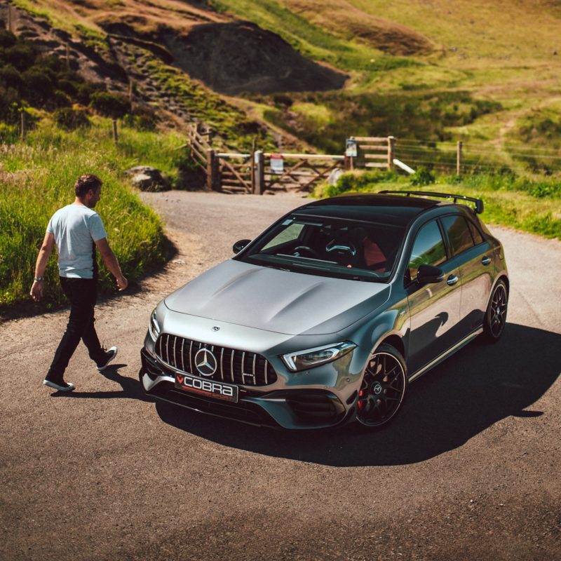 Cobra Sport Mercedes-AMG A 45 S Venom Cat Back Rear Box Delete Exhaust