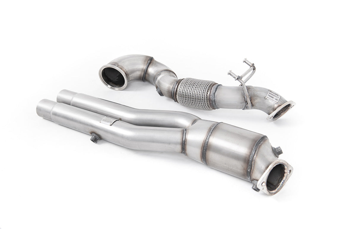 Milltek Large Bore Downpipe with Hi-Flow Sports Catalyst
