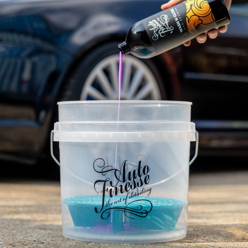 Auto Finesse Clear 16Ltr Mini Bucket & Guard