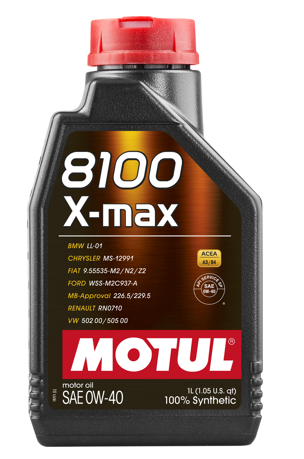 Motul 8100 X-MAX 0W40 Engine Oil