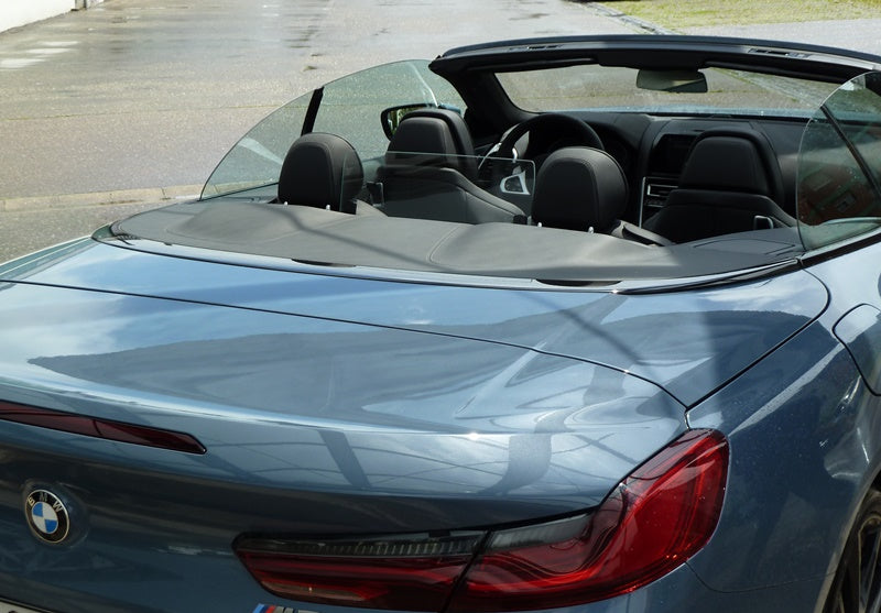 BMW 8 Series Cabriolet G14 UR-Windschott Clear Glass Wind Breaker / Deflector