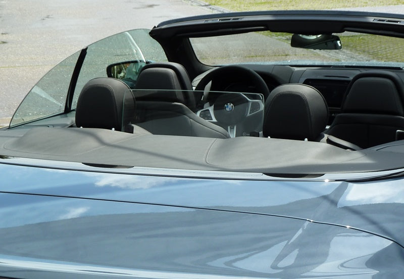 BMW 8 Series Cabriolet G14 UR-Windschott Clear Glass Wind Breaker / Deflector