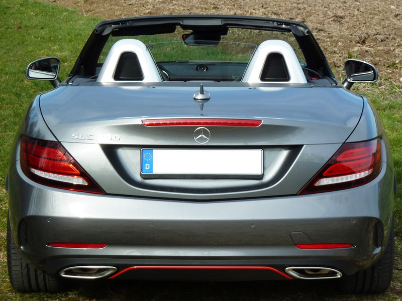 Mercedes SLK/SLC R172 UR-Windschott Clear Glass Wind Breaker / Deflector