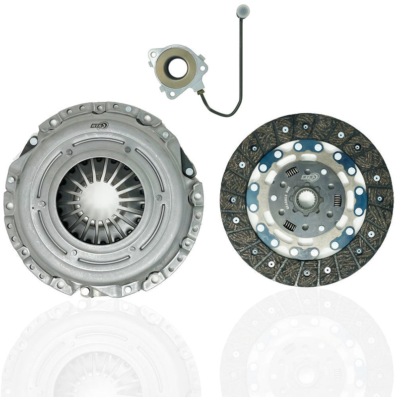 RTS Performance Clutch Kit (INCLUDING CSC) – Vauxhall Astra/Corsa E VXR/Insignia/Zafira, SAAB 9-5 – Twin Friction, 5 Paddle, HD (Organic) (RTS-2162CSC) - Car Enhancements UK