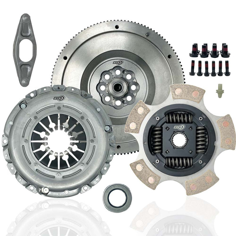 RTS Performance SMF Clutch Kit with Single Mass Flywheel – BMW (2003 Onwards 22 Spline Models) – Twin Friction, 5 Paddle, HD (Organic) (RTS-5254SMF) - Car Enhancements UK