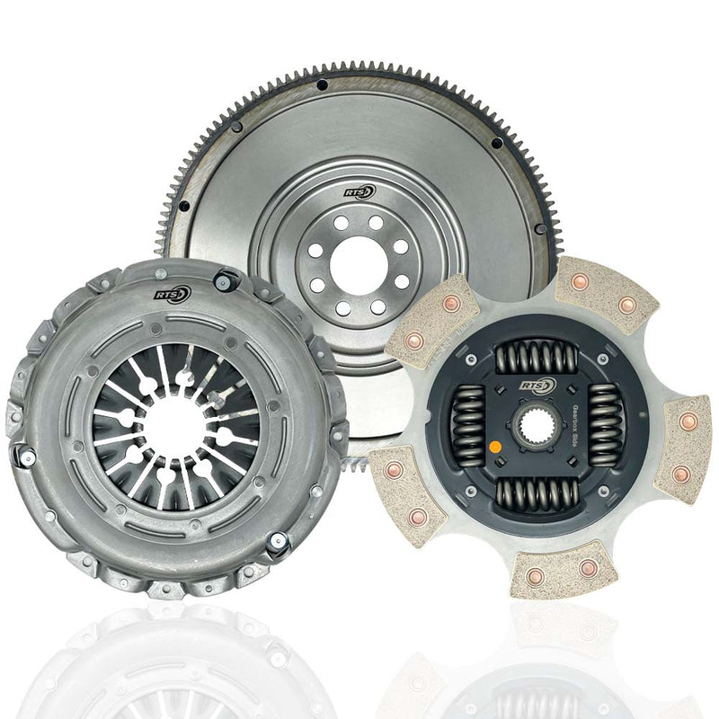 RTS Performance SMF Clutch Kit with Single Mass Flywheel – Ford Focus ST225/2.5 RS/RS500 (MK2) – Twin Friction or 5 Paddle (RTS-6500SMF) - Car Enhancements UK