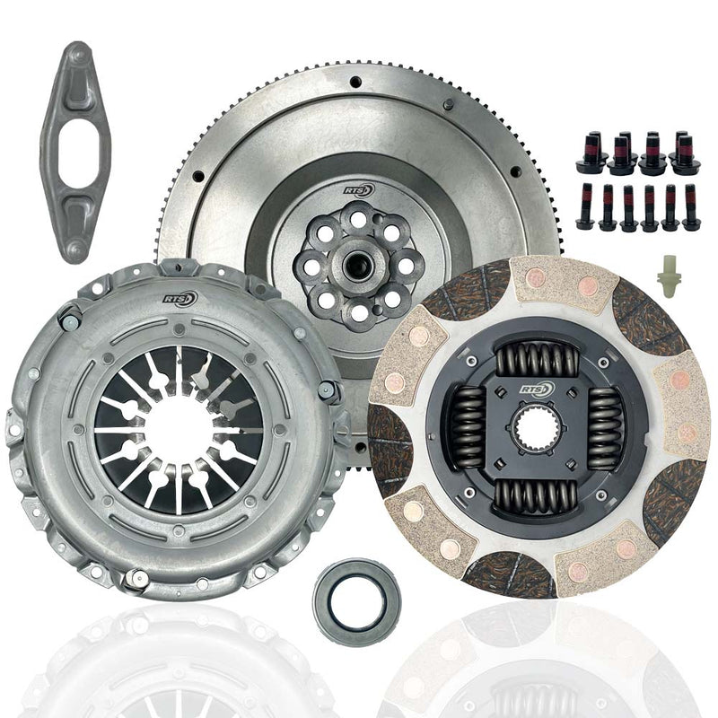 RTS Performance SMF Clutch Kit with Single Mass Flywheel – BMW (2003 Onwards 22 Spline Models) – Twin Friction, 5 Paddle, HD (Organic) (RTS-5254SMF) - Car Enhancements UK