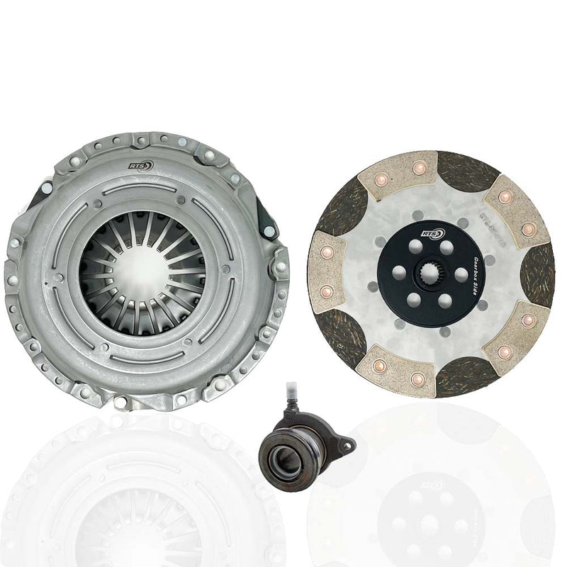 RTS Performance Clutch Kit (INCLUDING CSC) – Ford Focus ST225/2.5 RS/RS500 (MK2) – HD, Twin Friction or 5 Paddle (RTS-6500DMF) - Car Enhancements UK