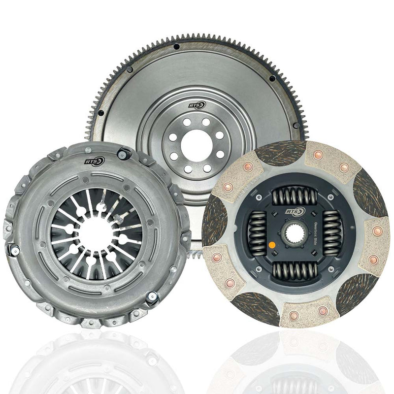 RTS Performance SMF Clutch Kit with Single Mass Flywheel – Ford Focus ST225/2.5 RS/RS500 (MK2) – Twin Friction or 5 Paddle (RTS-6500SMF) - Car Enhancements UK