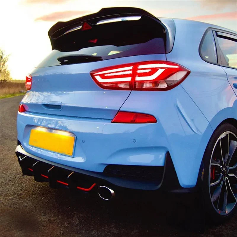 DAS Automotive Rear Fin Diffuser For Hyundai i30N (2017-2020)