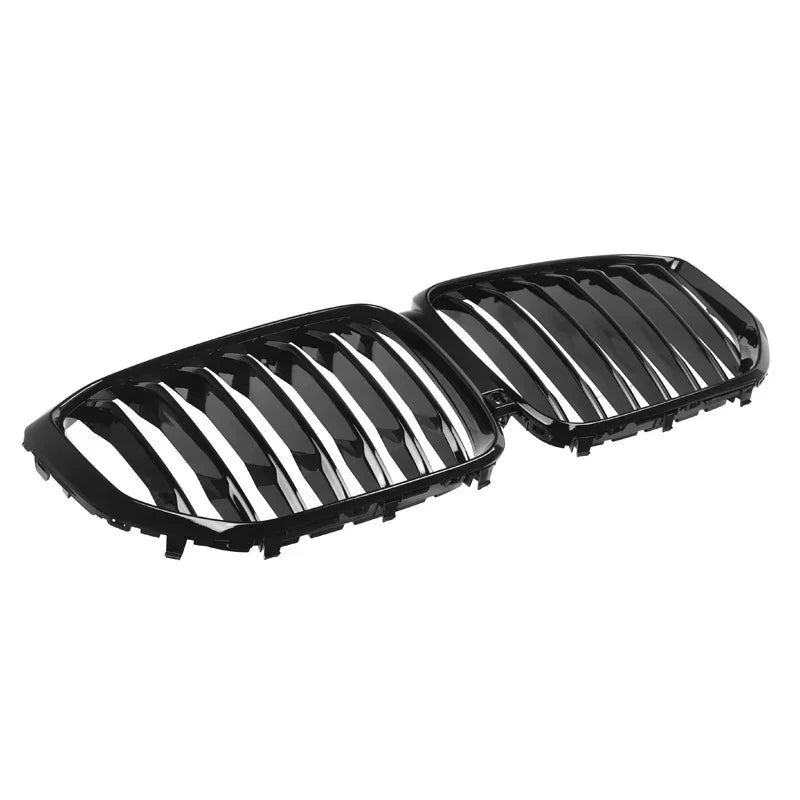 BMW X5 G01 Pre-LCI Gloss Black Single Slat Front Kidney Grille Set (2019 - 2022 Models)