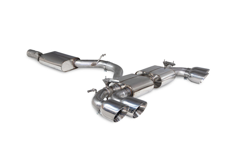 Scorpion Downpipe with high flow sports catalyst S3 8Y Sportback & Saloon 2020 -