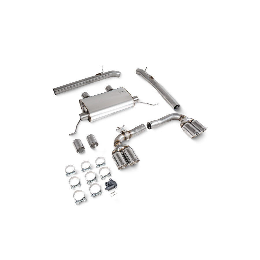 Scorpion BMW X3 M40i G01 MHEV GPF-Back system with electronic valve