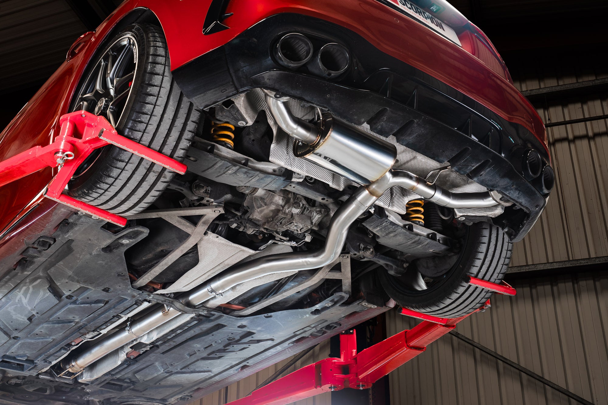 A-Class A45S w177 Scorpion Non-resonated GPF back system
