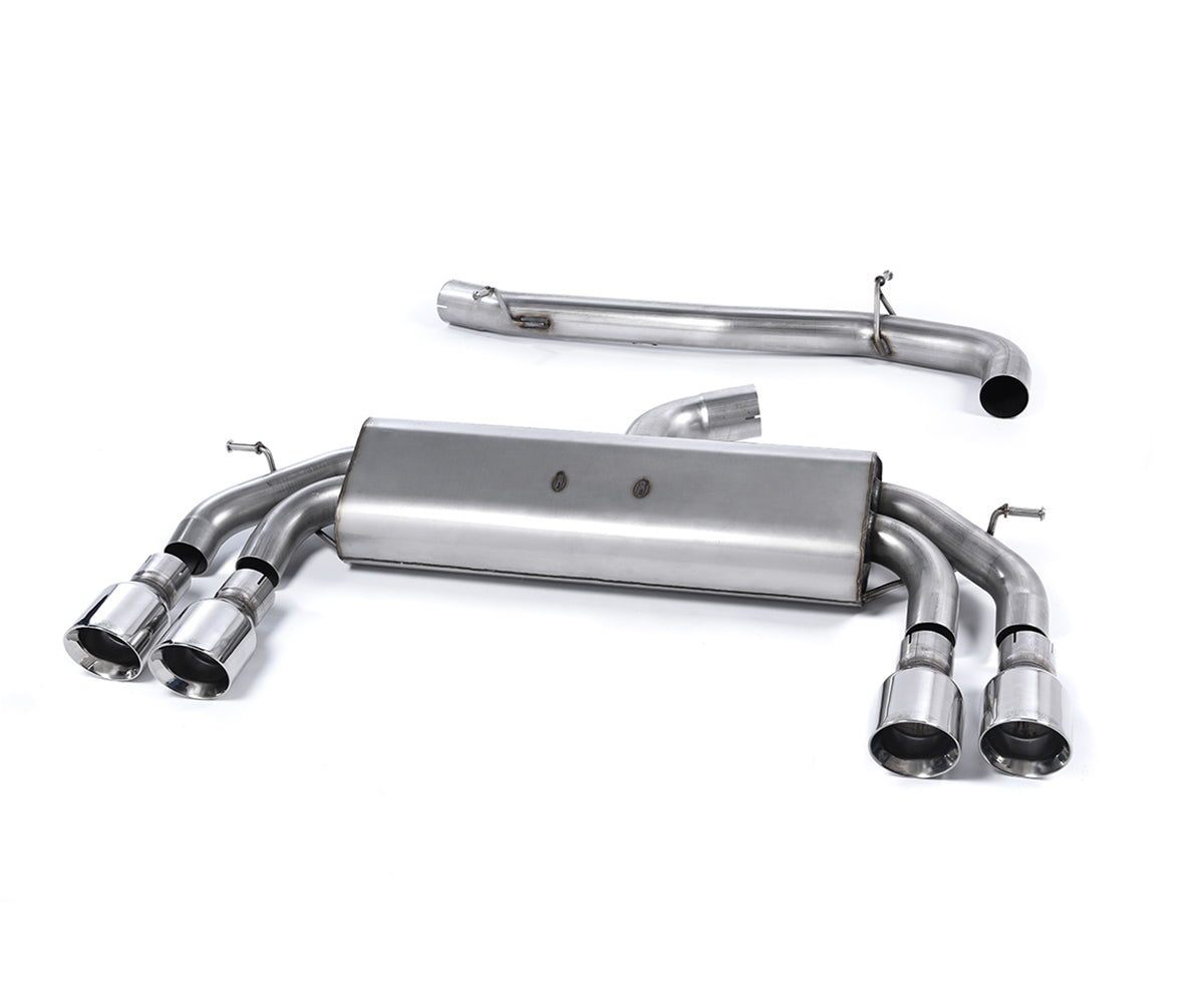 Milltek Sport Audi S3 8V 3DR Non-Valved Race Cat-Back Exhaust