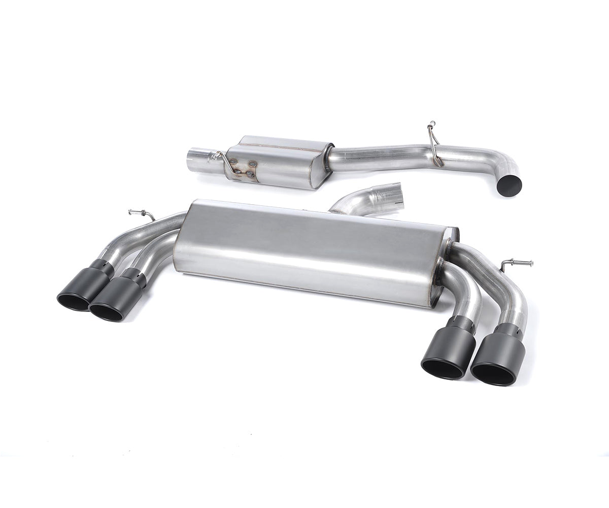 Milltek Sport Audi S3 8V 3DR Non-Valved Race Cat-Back Exhaust