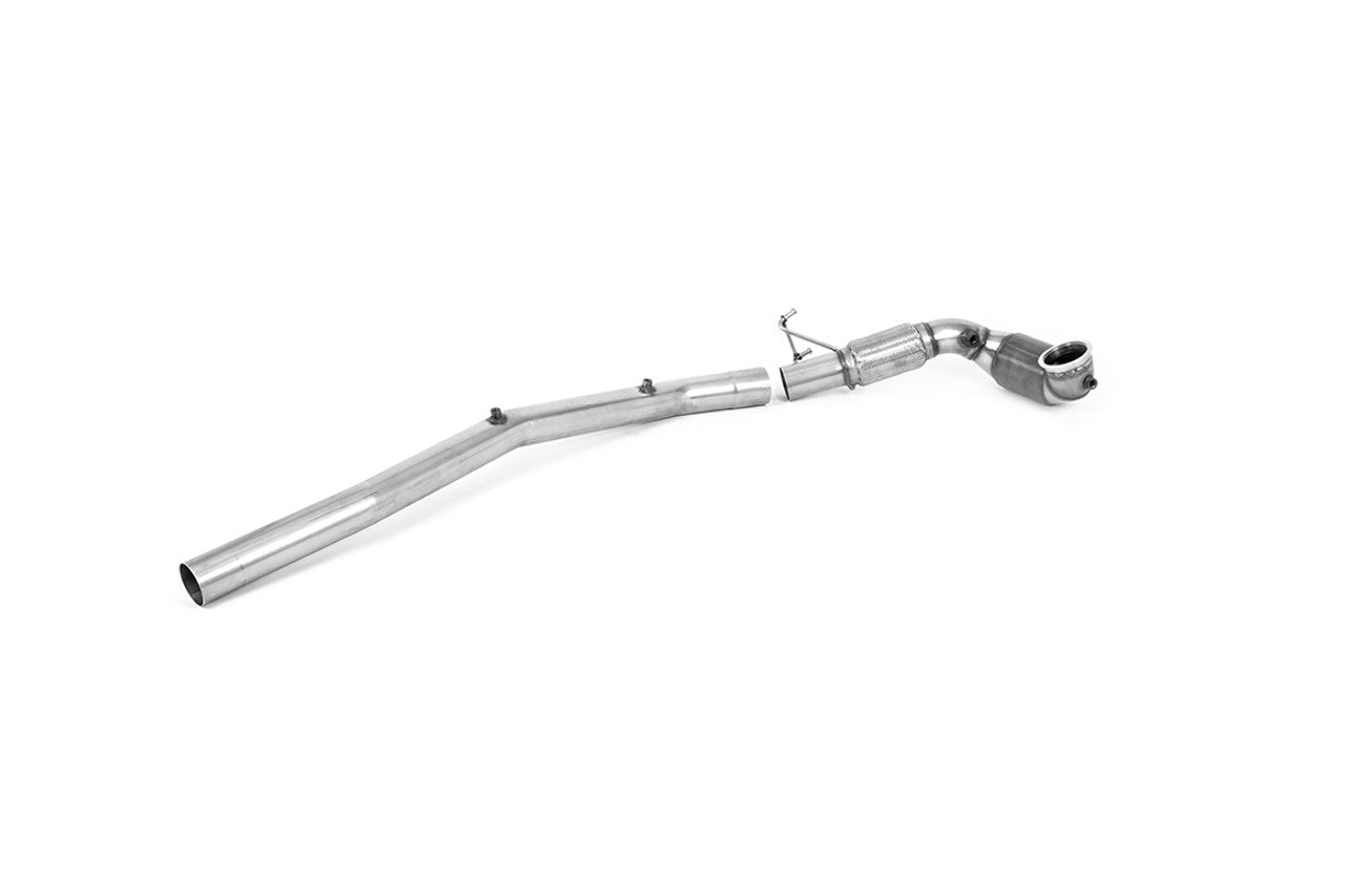 Large Bore Downpipe Hi Flow Sports Cat Golf 8 R S3 8Y