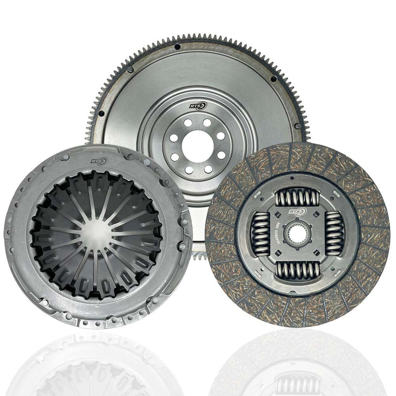 RTS Performance SMF Clutch Kit with Single Mass Flywheel – Ford Fiesta ST180/200 – Twin Friction, 5 Paddle, HD (Organic) (RTS-0180SMF) - Car Enhancements UK