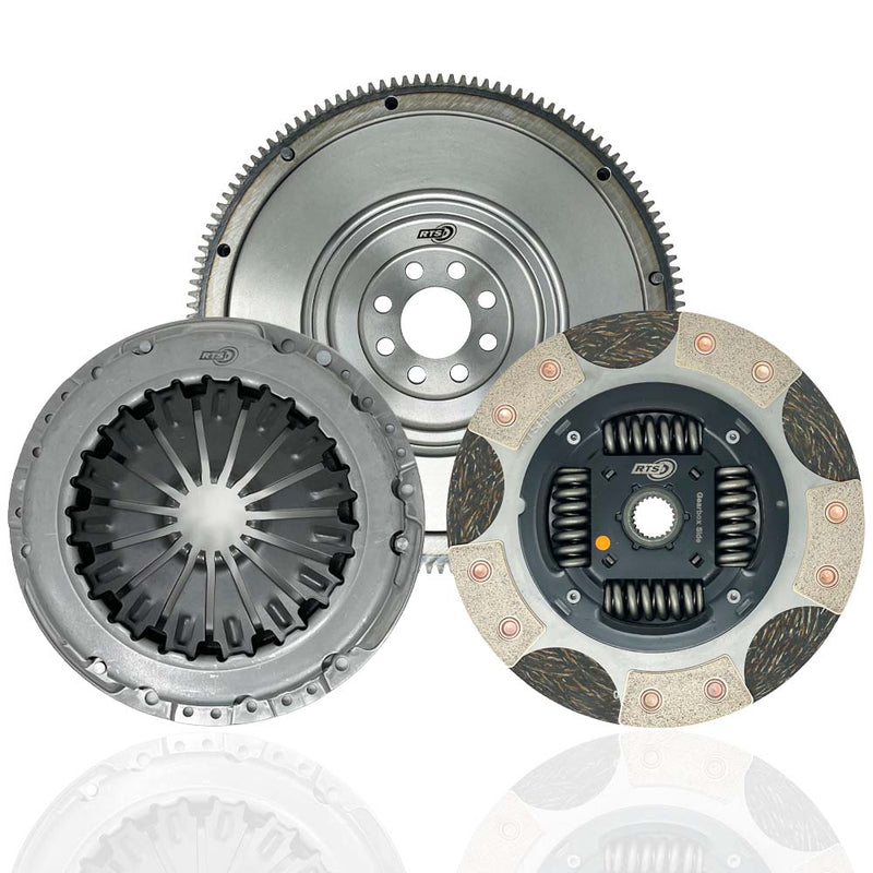 RTS Performance SMF Clutch Kit with Single Mass Flywheel – Ford, Volvo (1.5/1.6 TDCi) – HD (Organic), Twin Friction & 5 Paddle (RTS-0015SMF) - Car Enhancements UK