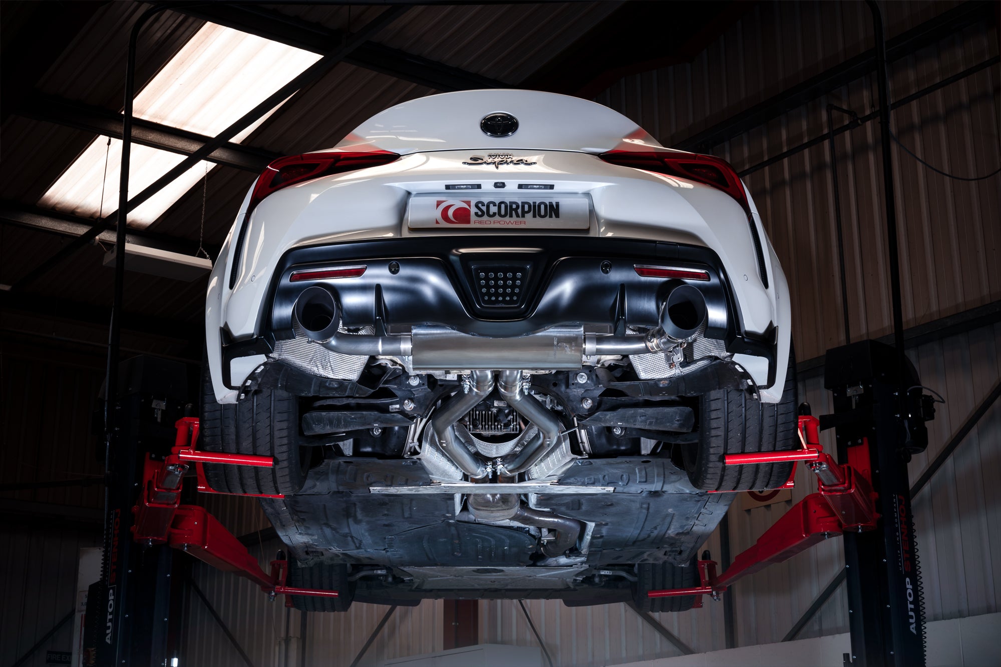 Scorpion Supra A90 (Inc GR) 3.0T GPF Model Non-Res GPF Back Valved