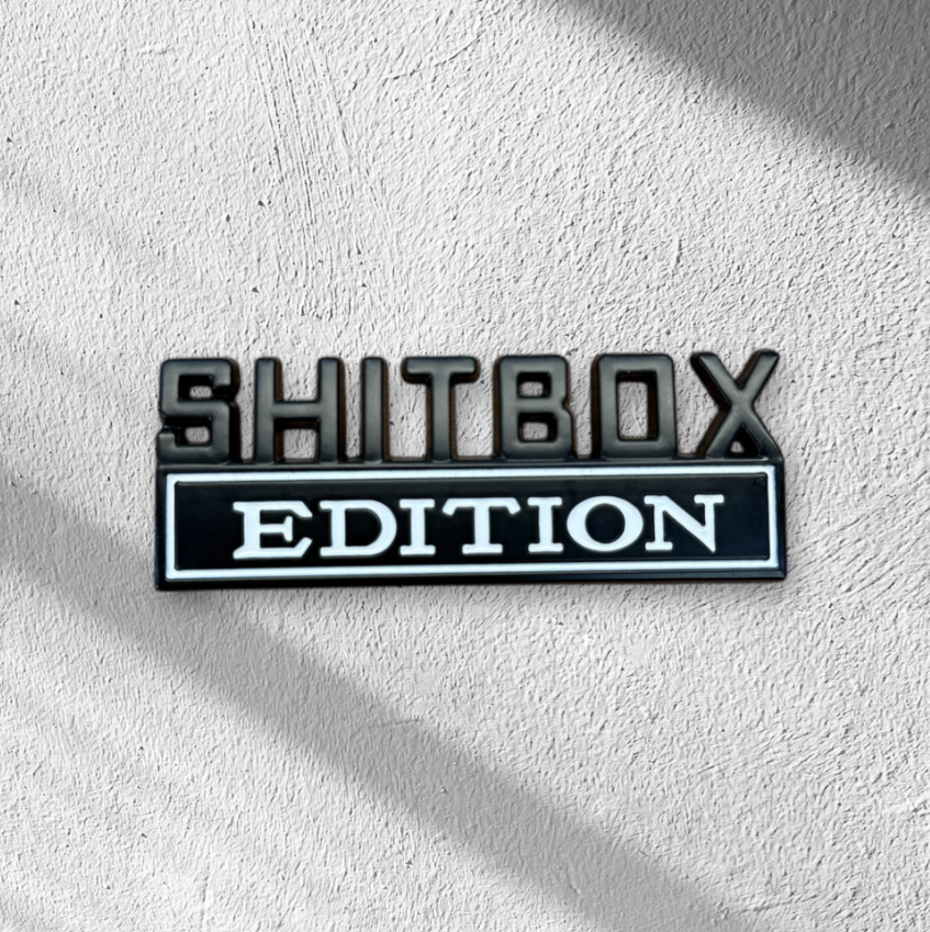 SH#T Box Edition Boot Badge