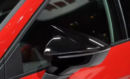 SEAT Leon MK3 5F / Ibiza MK5 / Arona KJ7 'Batman' Style Gloss Black Mirror Covers (2017 - 2022 Models)